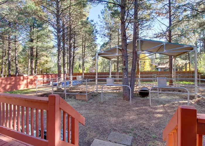 Scenic Deck + Horse Corral: Ferienhaus