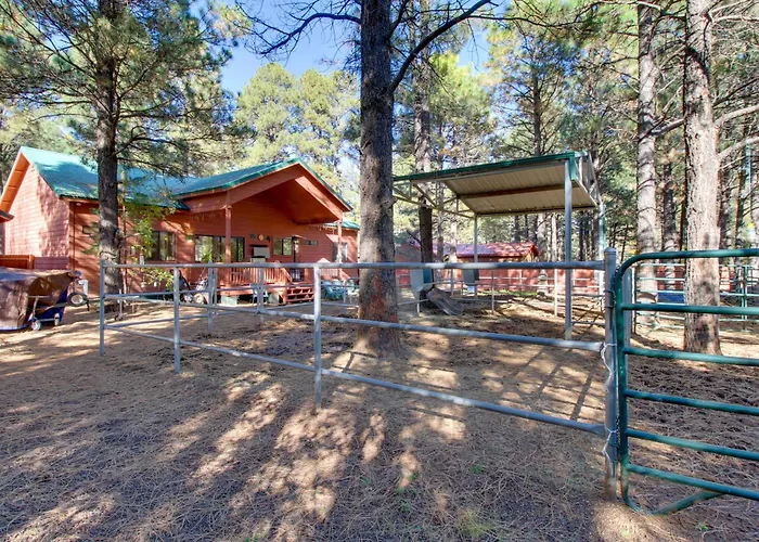 Scenic Deck + Horse Corral: Ferienhaus Pinetop-Lakeside